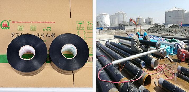 夏季怎样存储使用聚乙烯防腐胶带